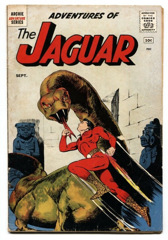 Adventures of the Jaguar #1 1961- Archie comics- First issue VG-