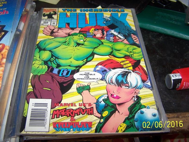 incredible hulk  # 409  1993 marvel uk motormouh killpower   AVENGERS professor 