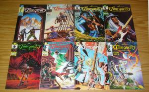 Timespirits #1-8 VF/NM complete series STEVE PERRY native americans GREAT READ!