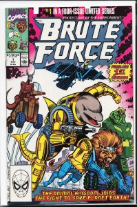 Brute Force #1 (1990) Brute Force [Key Issue]