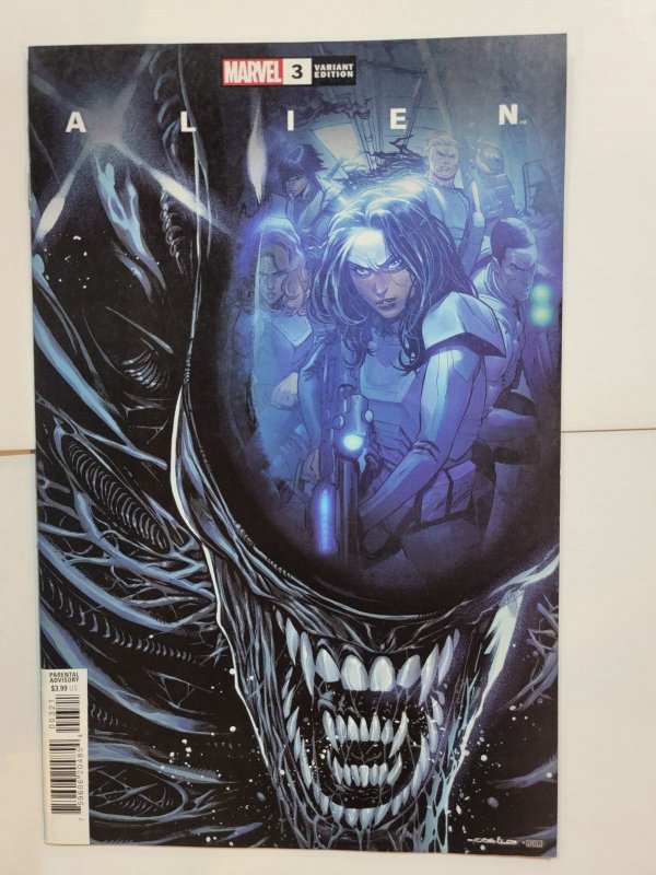 Alien #3 Coello Variant Comic Book 2022 - Marvel