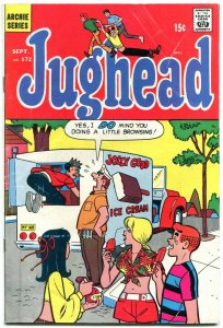 Jughead Comics #172 1969- Ice Cream truck cover- Archie VG
