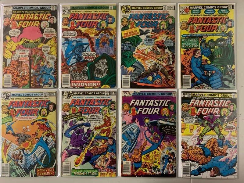 Fantastic Four comics lot #188-237 37 diff avg 6.0 (1977-81)