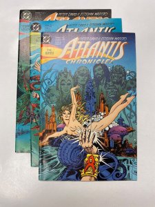3 Atlantis Chronicles DC comic books #5 6 7 46 KM17