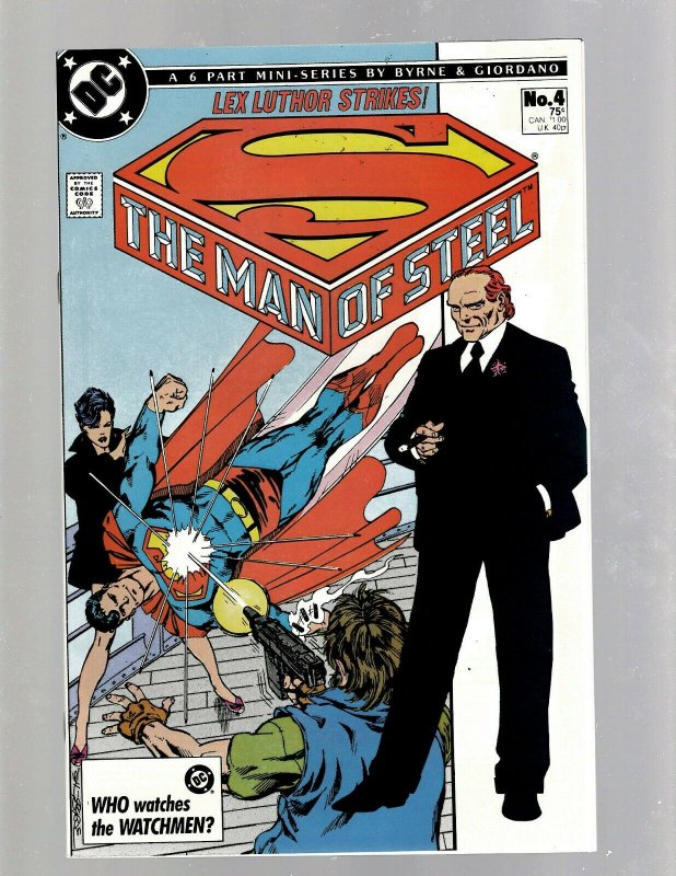 11 Comics The Man of Steel 1 1 2 3 4 5 6 The World of Krypton 1 2 3 4 SB2