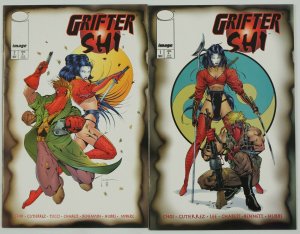 Grifter/Shi #1-2 VF complete series JIM LEE travis charest bad girl image