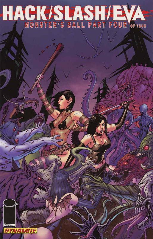 Hack/Slash/Eva: Monster’s Ball #4 VF/NM; Dynamite | save on shipping - details i