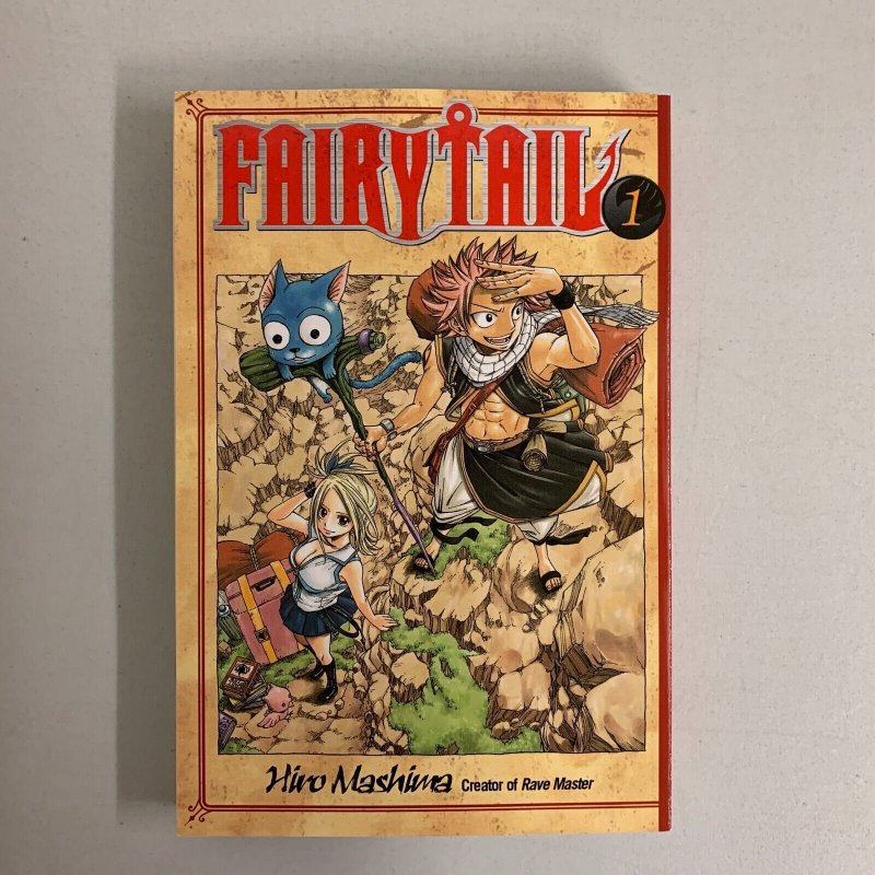 Fairy Tail Vol. 1 Paperback Hiro Mashima 