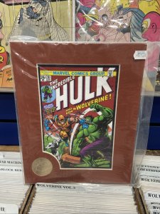 Incredible Hulk #181 Marvel Classics  LASER-MAT #341/500