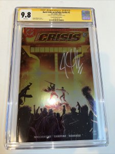Dark Crisis On Infinite Earth (2022) # 2 (CGC SS 9.8) Signed J. Williamson •1:25