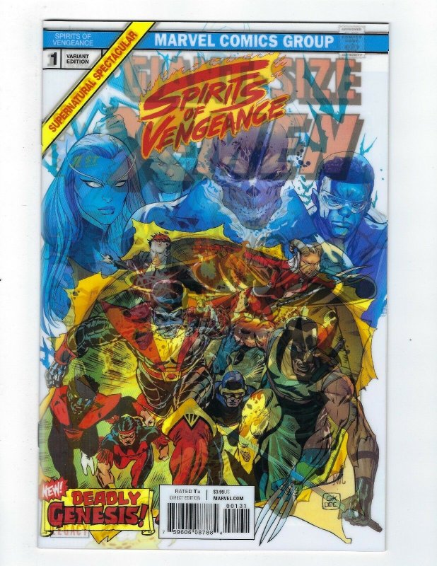 Spirits Of Vengeance # 1 Lenticular Variant Cover NM Marvel 1st Print