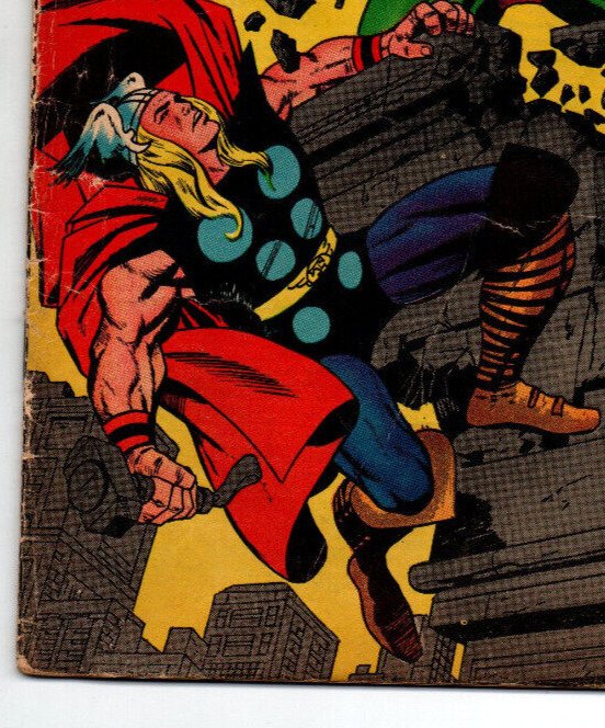 The Mighty Thor #142 - Thor vs Super Skrull - Jack Kirby - 1967 - GD/VG