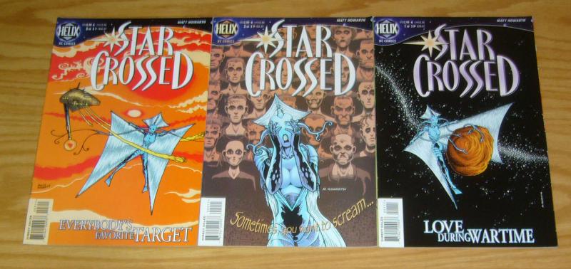 Star Crossed #1-3 VF/NM complete series - dc comics - matt howarth - helix 2 set