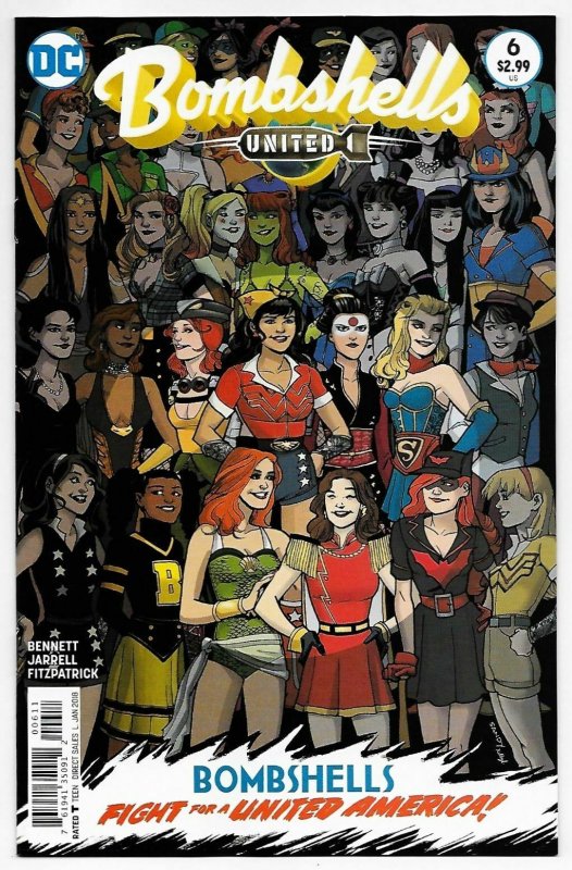 Bombshells United #6 (DC, 2018) NM