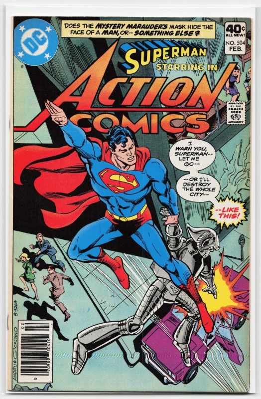 Action Comics #504 (1980) Superman