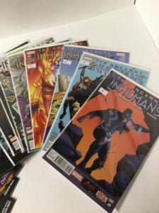 Uncanny Inhumans 0 1-17 (missing 11-14) Royals 1-3 Black Bolt 1 2 Near Mint A35