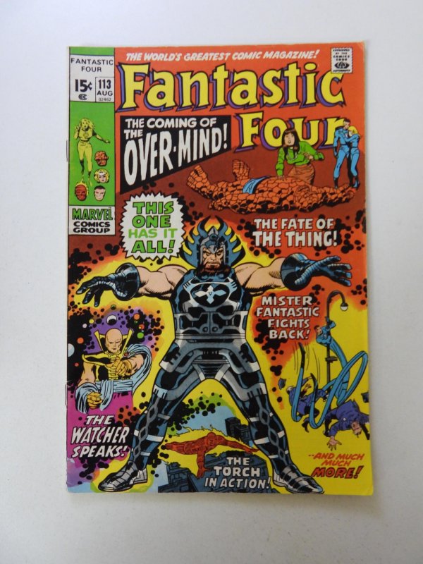 Fantastic Four #113 (1971) VF- condition