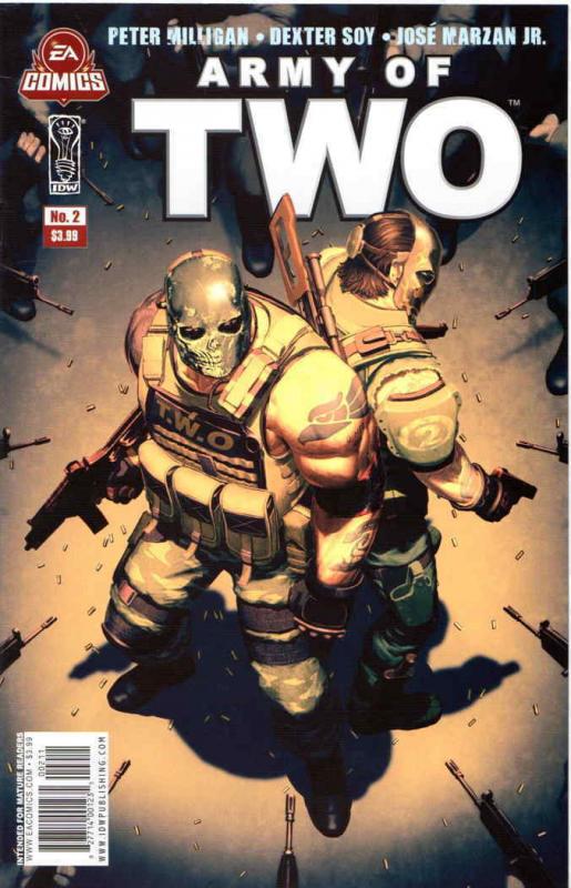 Army of Two #2 VF/NM; IDW | save on shipping - details inside