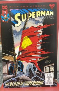 Superman #75 30th anniversary special edition