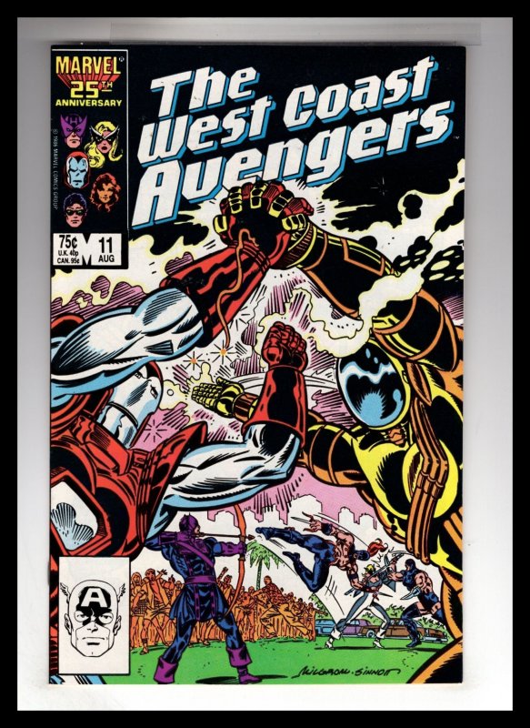 West Coast Avengers #11 (1986) / ID#907