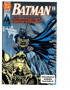 10 Batman DC Comic Books # 436 437 438 440 441 443 444 445 446 447 Robin CB4