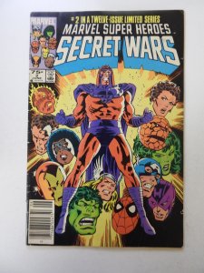 Marvel Super Heroes Secret Wars #2 (1984) VG/FN condition