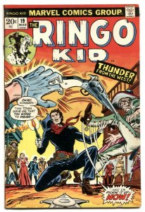 Ringo Kid #19 1973- Marvel Western comic VG