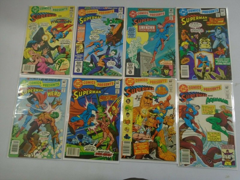 DC Comics Presents Comic Lot #9 - 58 (40 DIFF) - 6.0 FN - 1979 - 1983