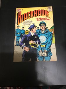 Blackhawk #194 (1964) Chest emblem cover! 1st Outlaw Blackhawk! FN- Wow!