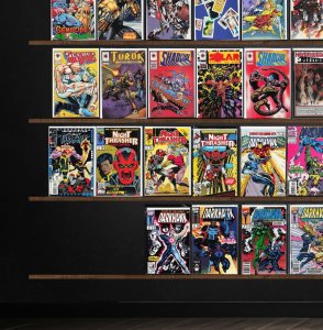 Huge Lot 150+ Comics with Darkhawk, Harbinger, The New Warriors & More!