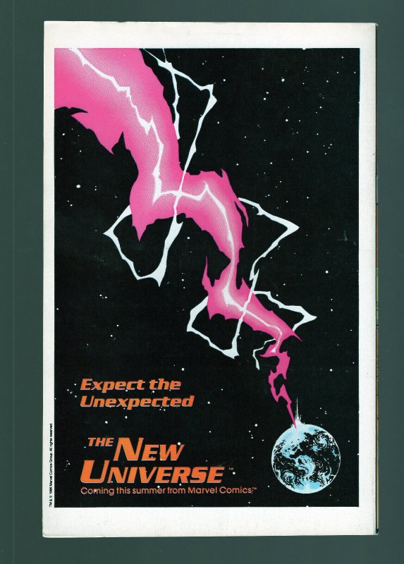 Alpha Flight Annual #1 - Randy Emberlin Cover Art. Newsstand Edition. (9.2) 1986