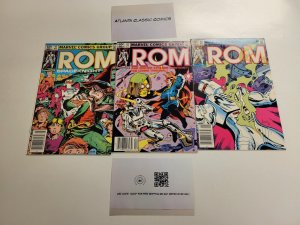 3 Marvel Comic Books ROM Spaceknight #40 41 42 42 SM3