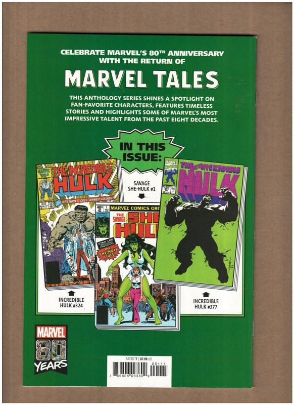 Marvel Tales: Hulk #1 Stan Lee 2019 Savage She-Hulk NM- 9.2