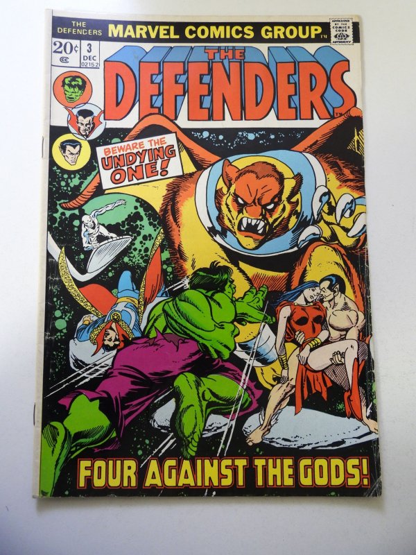 The Defenders #3 (1972) VG/FN Condition