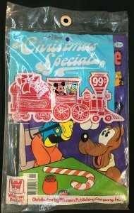 WHITMAN DISNEY CHRISTMAS COMICS 3 PACK 1970'S  HARD TO FIND, RARE!