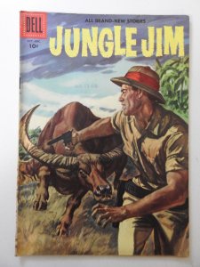 Jungle Jim #10 (1956) VG Condition stamp fc