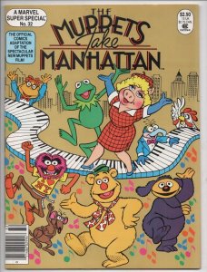 MARVEL COMICS SUPER SPECIAL #32, NM, Muppets Take Manhattan, 1984