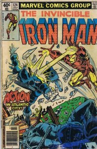 Iron Man #124 ORIGINAL Vintage 1979 Marvel Comics Demon in a Bottle Part 5