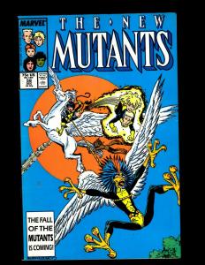 Lot of 12 The New Mutants Comics #50 52 53 54 55 57 58 59 60 61 62 63 SM20