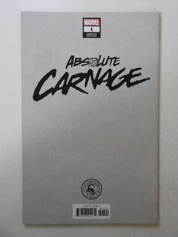 Absolute Carnage #1 Scorpion Comics Excl Mark Bagley 'Skyline Virgin Art...
