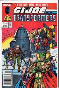 G.I. Joe and the Transformers #4 (1987) G.I. Joe
