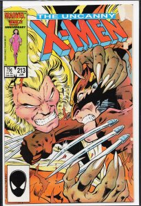 The Uncanny X-Men #213 (1987) X-Men [Key Issue]