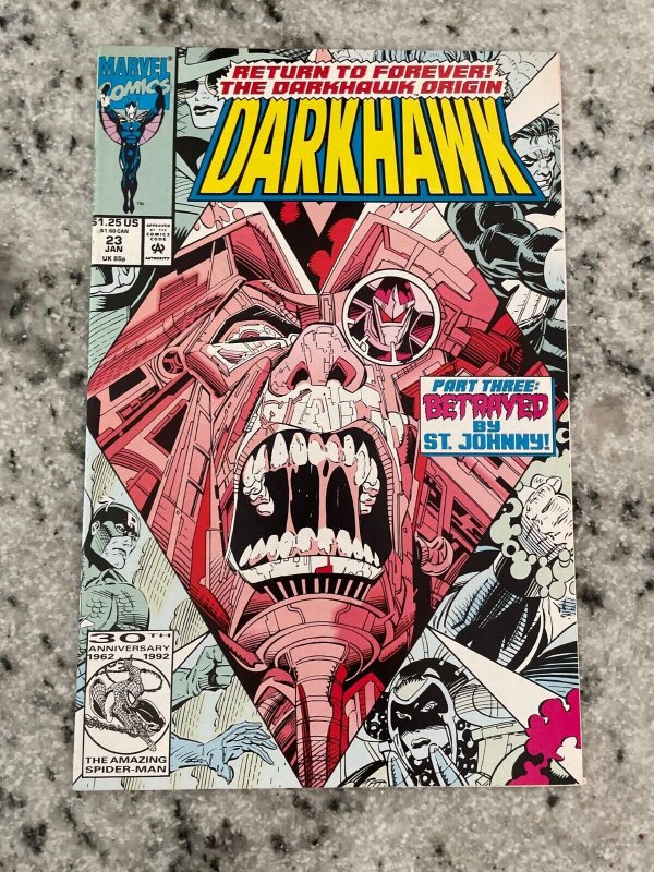 Darkhawk # 23 NM 1st Print Marvel Comic Book Venom Carnage SpiderMan 3 J881