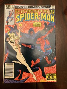 The Spectacular Spider-Man #81 Newsstand Edition (1983)