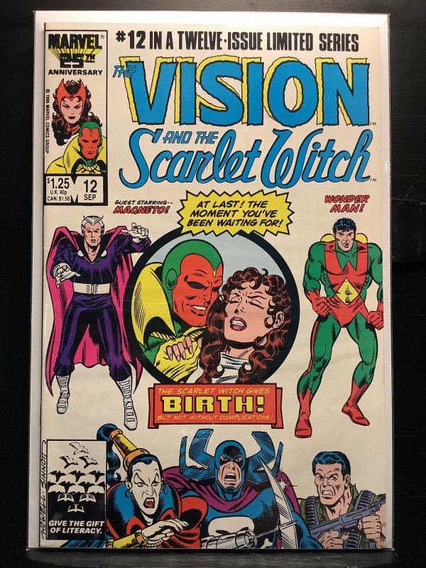 The Vision and the Scarlet Witch #12 Direct Edition (1986)