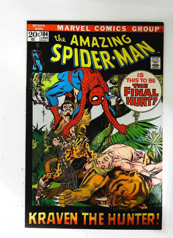 Amazing Spider-Man (1963 series)  #104, Fine (Actual scan)