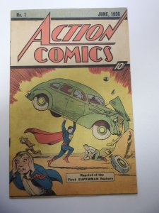 Action Comics #1 Reprint FN Condition