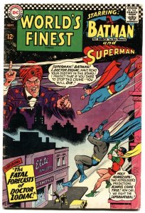 WORLD'S FINEST #160-1966-BATMAN/SUPERMAN-DC VG