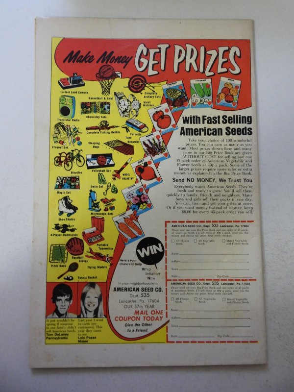 Weird Mystery Tales #18 (1975) VG Condition indentations bc