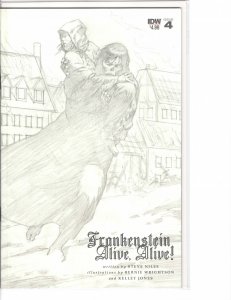 Frankenstein Alive Alive (2012) #4 Sketch Cover NM (9.4)